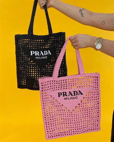 prada summer tote bag.